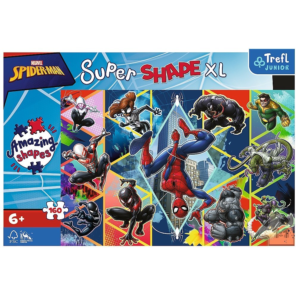 PUZZLE 160 PIEZAS JOIN SPIDERMAN TREFL 50024 TREF TREFL